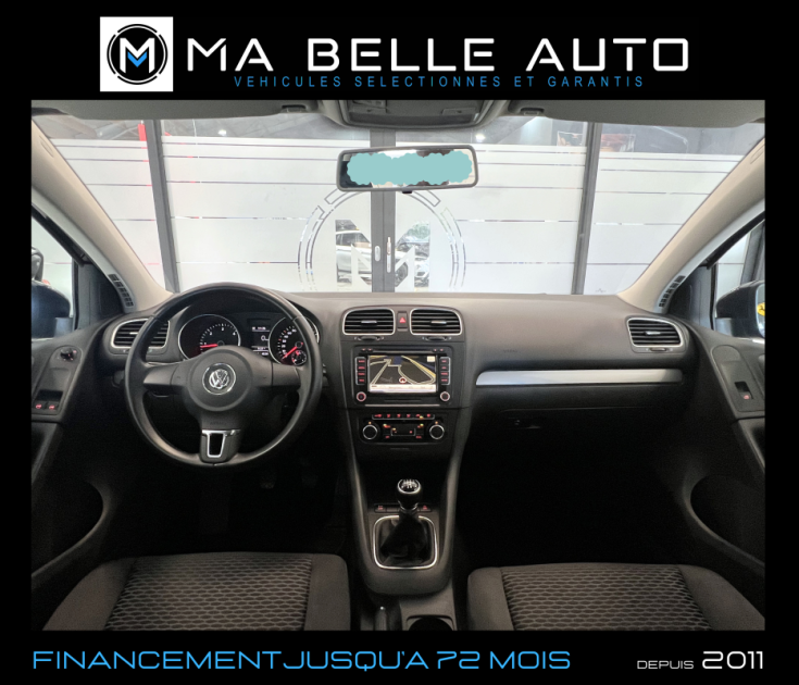 VOLKSWAGEN GOLF VI 1.6 TDI 105 TRENDLINE BLUEMOTION 2010