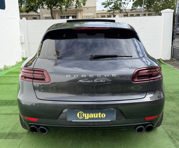 PORSCHE MACAN (2) 3.6 440 CV TURBO PACK PERFORMANCE / CARBONE / TOIT OUVRANT CAMERA 360  GARANTIE 6 MOIS 