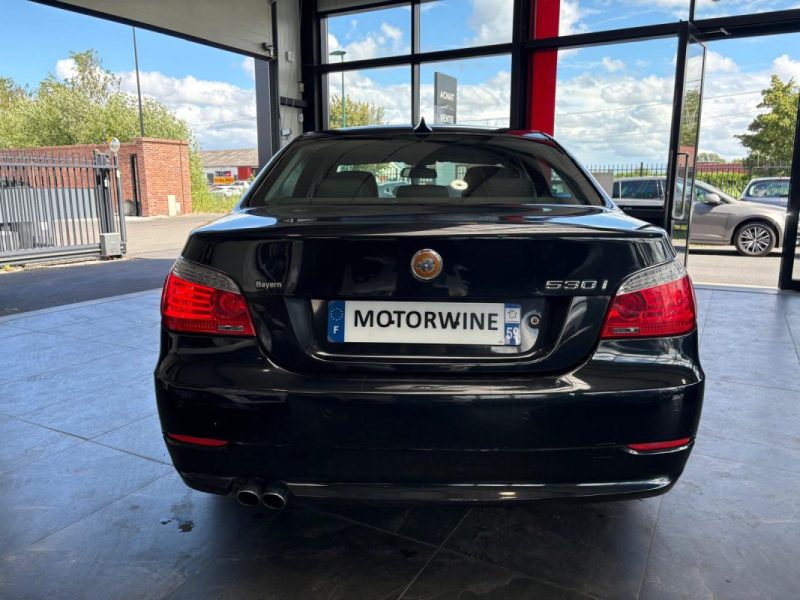 🔹 BMW Série 5 530I 3.0 272Ch(N53)🛋️ Intérieur cuir❄️ Climatisation📡 Radar de recul avant & arrièr