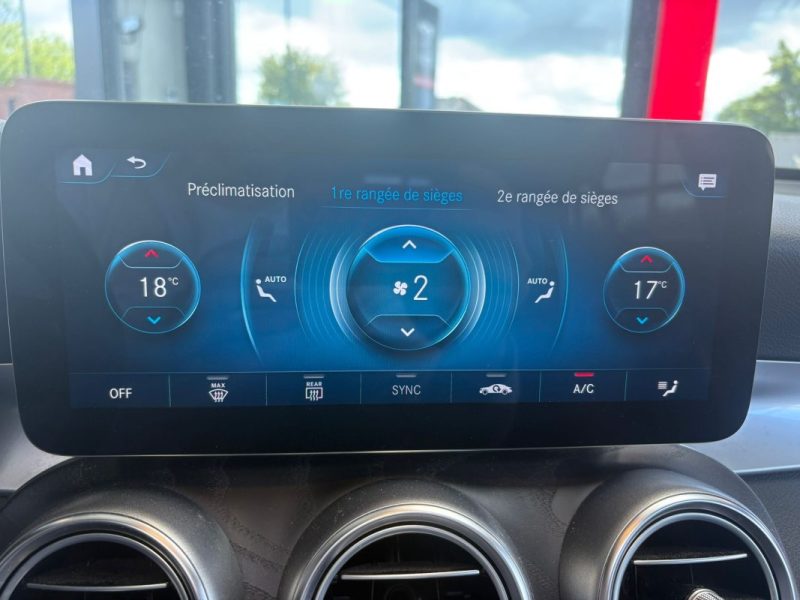 🔹 Mercedes GLC 300 E Hybrid 4-Matic 320Ch AMG-Line🖤 cuir🔥 Sièges chauffants🌤️ Toit ouvrant panor