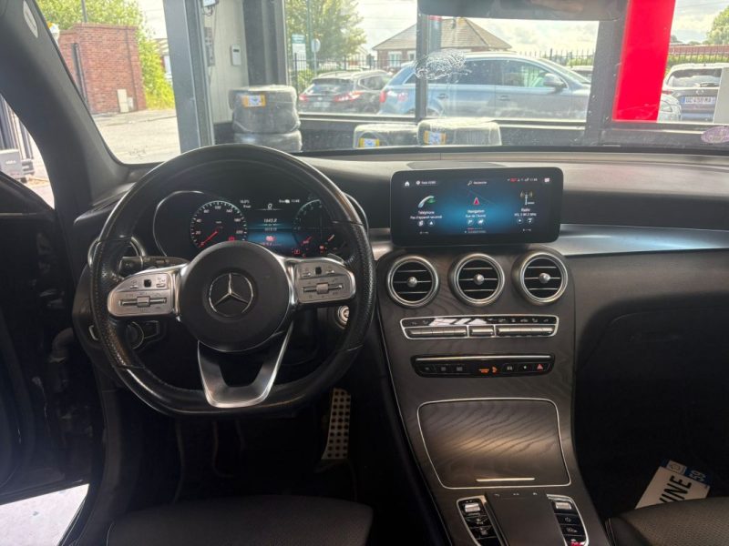 🔹 Mercedes GLC 300 E Hybrid 4-Matic 320Ch AMG-Line🖤 cuir🔥 Sièges chauffants🌤️ Toit ouvrant panor