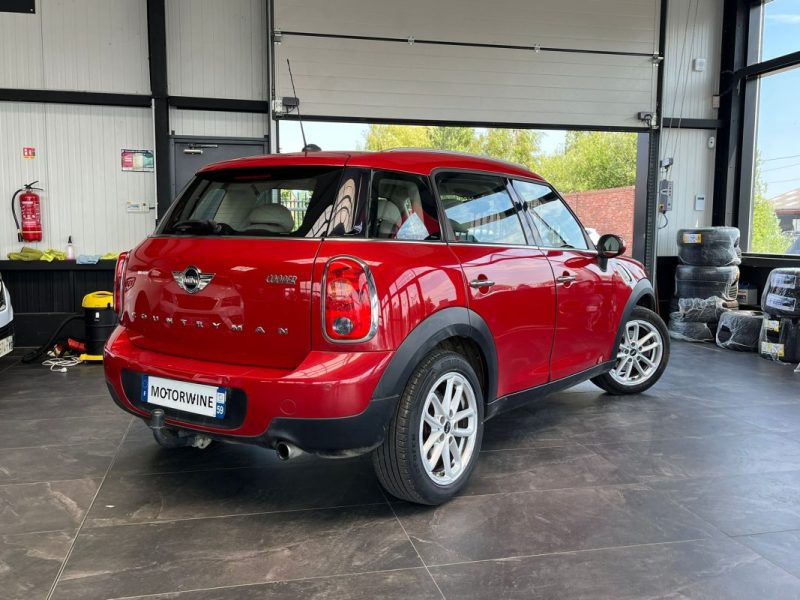 🔹 Mini Countryman (R60) 1.6 122Ch☀️ Toit ouvrant📡 Radar de recul🛋️  cuir🛡️ Garantie 6 mois