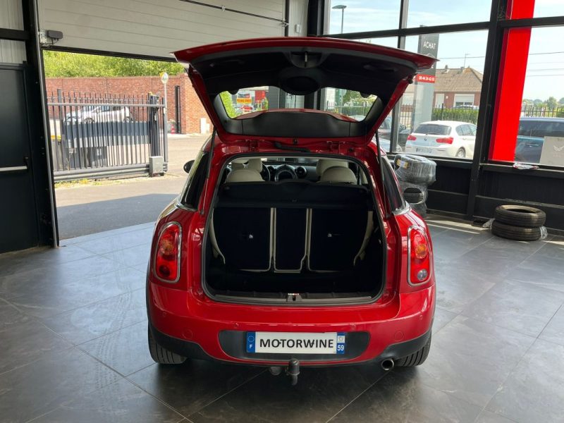🔹 Mini Countryman (R60) 1.6 122Ch☀️ Toit ouvrant📡 Radar de recul🛋️  cuir🛡️ Garantie 6 mois