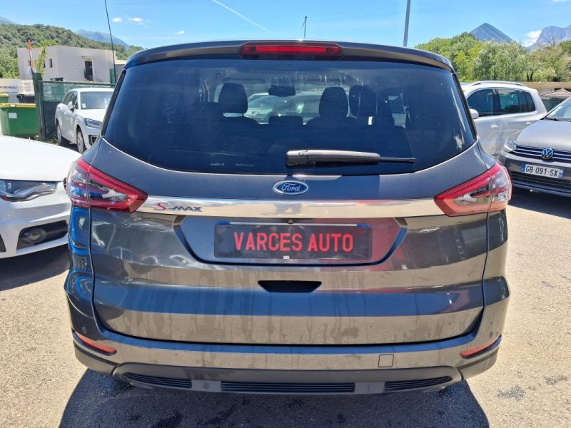 FORD S-MAX 2.0 ECO BLUE 150 CV BVA8 TITANIUM TOIT PANORAMIQUE SIEGES CHAUFFANTS 