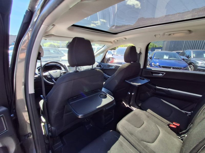 FORD S-MAX 2.0 ECO BLUE 150 CV BVA8 TITANIUM TOIT PANORAMIQUE SIEGES CHAUFFANTS 