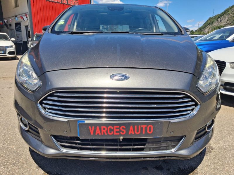 FORD S-MAX 2.0 ECO BLUE 150 CV BVA8 TITANIUM TOIT PANORAMIQUE SIEGES CHAUFFANTS 