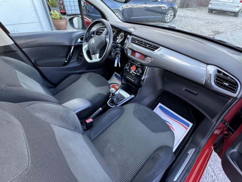 CITROEN C3 1.6 HDI 92Ch PACK EXCLUSIVE An08/2014 1er MAIN GARANTIE 6 MOIS