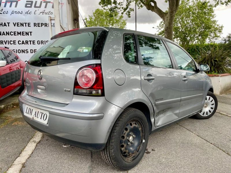VOLKSWAGEN POLO IV 1.4 TDI 70 UNITED **1ère MAIN** 