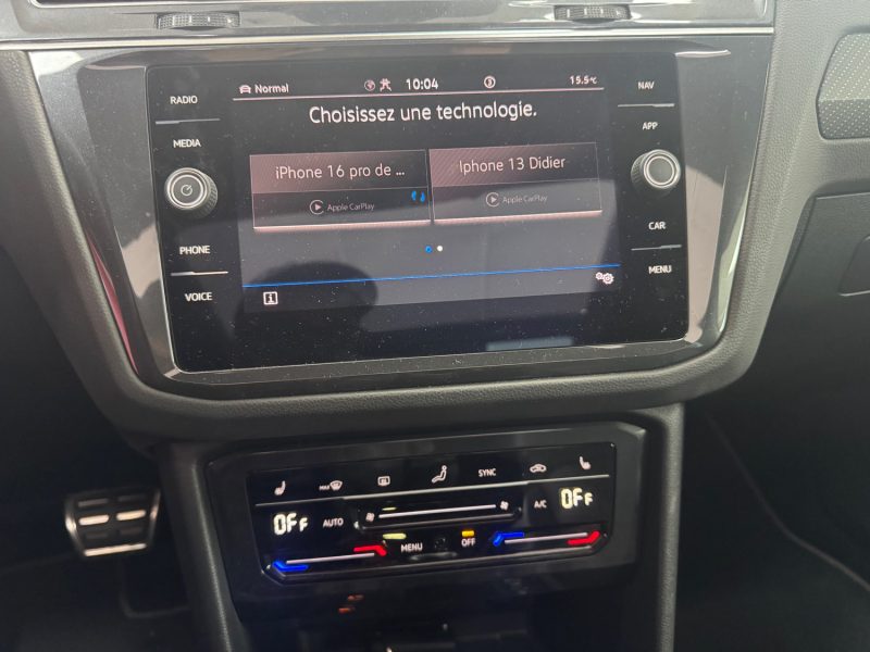 VOLKSWAGEN TIGUAN SUV 2.0 TDI 150cv DSG7 R-LINE EXCLUSIVE/1 ERE MAIN/EXPORT TUNISIE MAROC 26990E HT