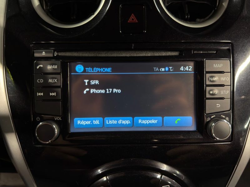 NISSAN NOTE 1.5 DCI 90 Cv - GPS/ BLUETOOTH/ KEYLESS - GARANTIE 1 AN