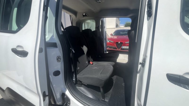 PEUGEOT RIFTER 1.5 BLUEHDI 102 2019