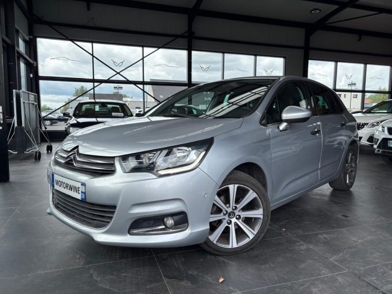 🔹 Citroën C4 1.6 Bluehdi 120 Ch SHINE🛋️ Intérieur semi-cuir📱 Bluetooth🛡️ Garantie 6 mois