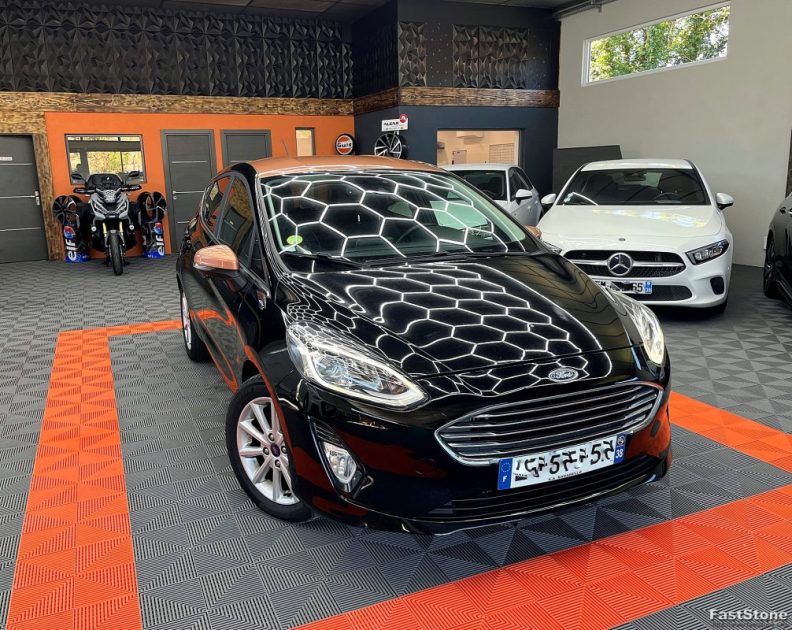 FORD FIESTA VII 1.5 TDCI 120V TITANIUM 1ER MAIN  APPLE CARPLAY /  GARANITE 12 OU 60 MOIS 