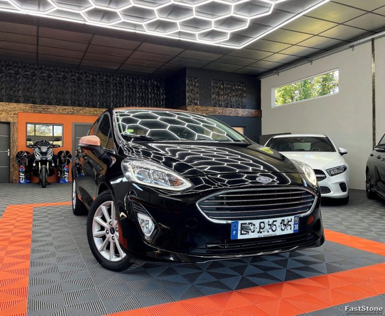 FORD FIESTA VII 1.5 TDCI 120V TITANIUM 1ER MAIN  APPLE CARPLAY /  GARANITE 12 OU 60 MOIS 