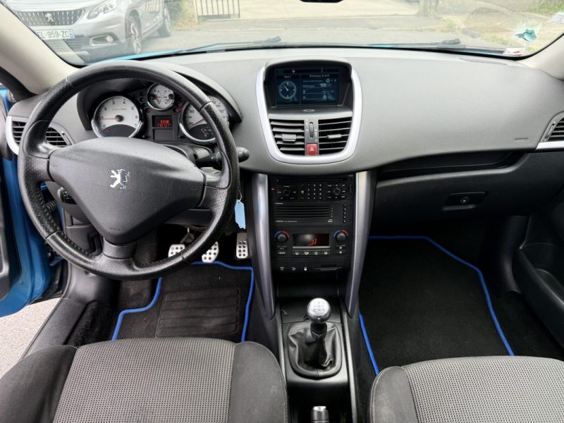 PEUGEOT 207 CC 1.6 16V TURBO 1598CM3 150CV  2007