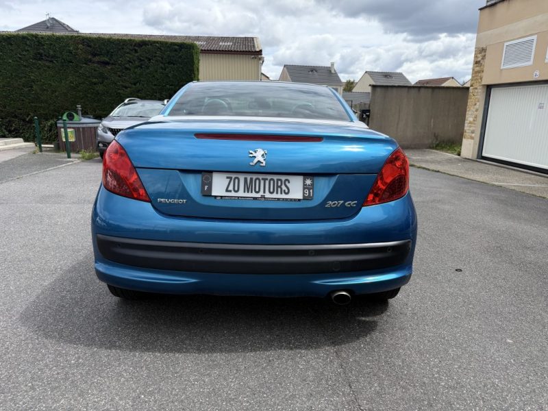 PEUGEOT 207 CC 1.6 16V TURBO 1598CM3 150CV  2007