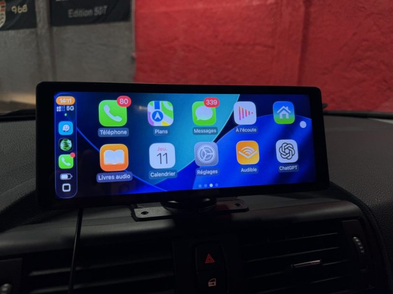 🟢 CarPlay Bmw serie 1 116 i 136 cv / Ecran / Garantie / Gps / Netflix / Waze