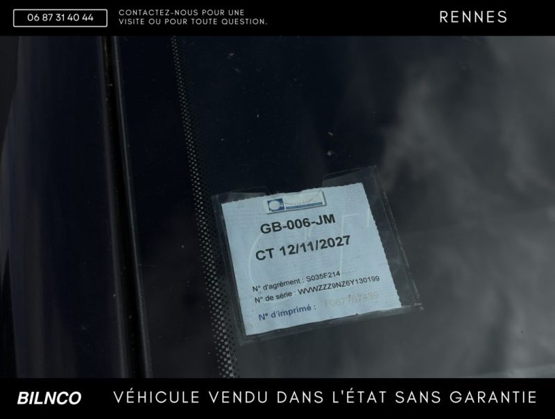 VOLKSWAGEN POLO TDI 70 / vente à marchand / sans garantie / export possible