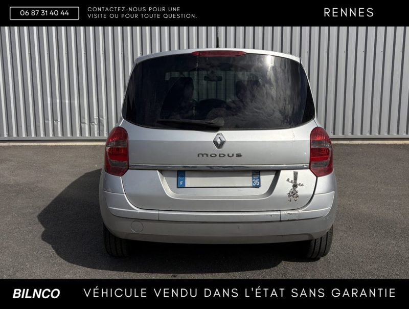 RENAULT MODUS / VENTE À MARCHAND / SANS GARANTIE / EXPORT POSSIBLE