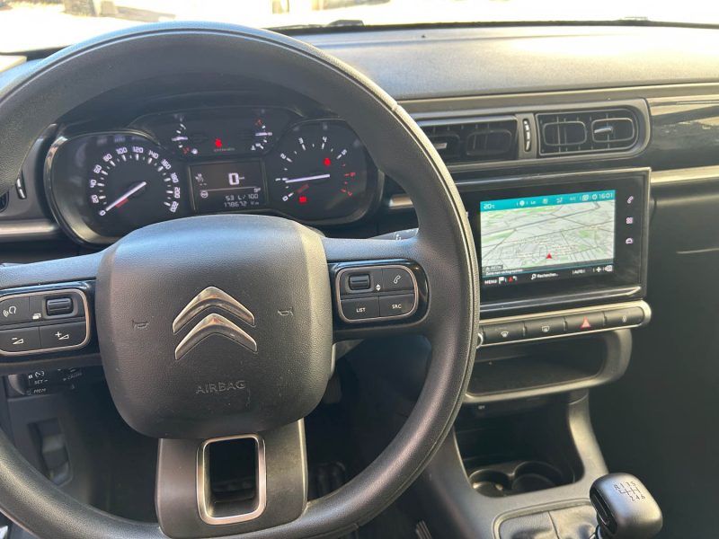 CITROEN C3 1.5 BLUEHDI 100CH 2 PLACES FEEL 10/2022 PRIX TTC : 5990 € PRIX HT : 4990 €