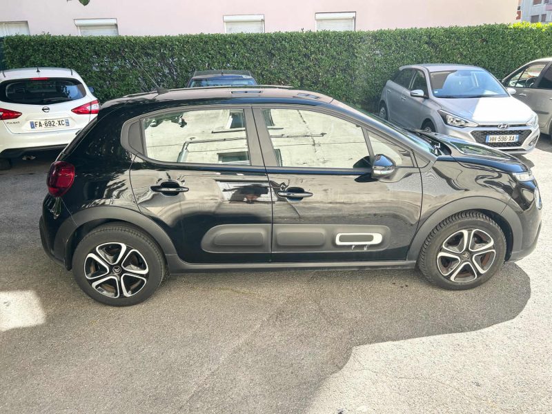 CITROEN C3 1.5 BLUEHDI 100CH 2 PLACES FEEL 10/2022 PRIX TTC : 5990 € PRIX HT : 4990 €