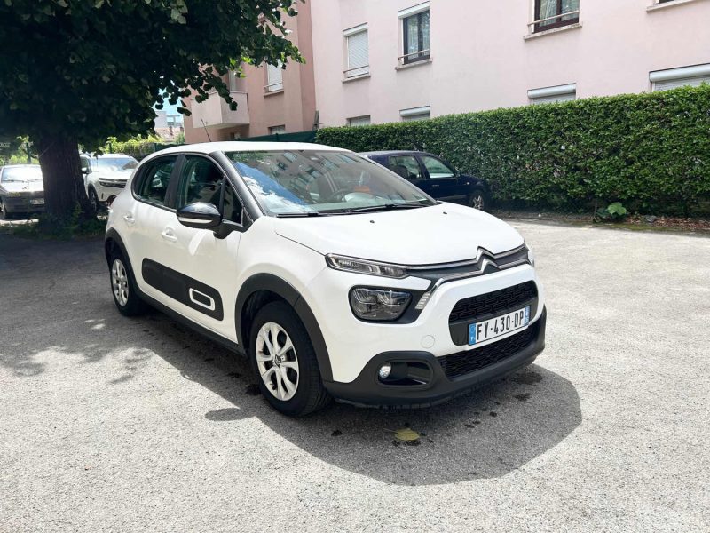 CITROEN C3 1.5 BLUE HDI 100 FEEL 03/2020 PRIX HT : 6658 € PRIX TTC : 7990 €