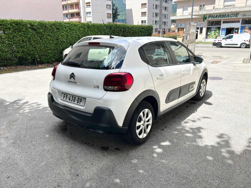 CITROEN C3 1.5 BLUE HDI 100 FEEL 03/2020 PRIX HT : 6658 € PRIX TTC : 7990 €