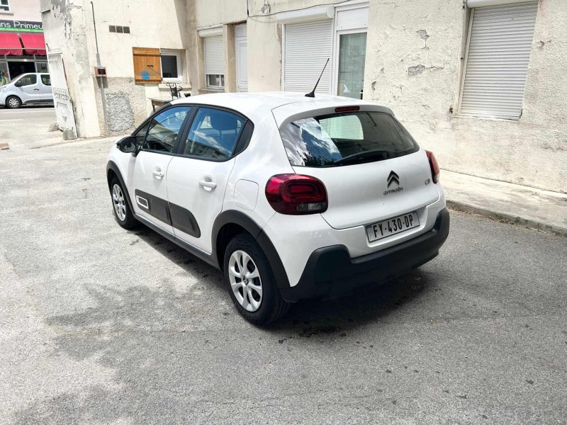CITROEN C3 1.5 BLUE HDI 100 FEEL 03/2020 PRIX HT : 6658 € PRIX TTC : 7990 €