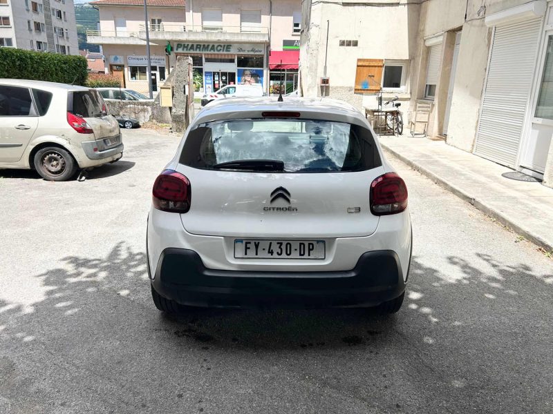 CITROEN C3 1.5 BLUE HDI 100 FEEL 03/2020 PRIX HT : 6658 € PRIX TTC : 7990 €