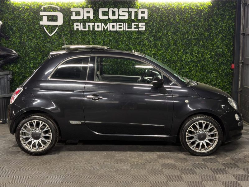 FIAT 500 II LOUNGE 1.2 69 Cv 1ERE MAIN 33 200 Kms INTERIEUR CUIR TOIT PANO CritAir1 - GARANTIE 1 AN