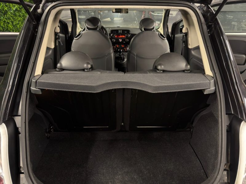FIAT 500 II LOUNGE 1.2 69 Cv 1ERE MAIN 33 200 Kms INTERIEUR CUIR TOIT PANO CritAir1 - GARANTIE 1 AN