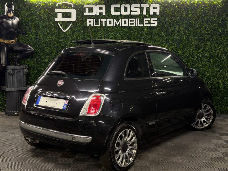 FIAT 500 II LOUNGE 1.2 69 Cv 1ERE MAIN 33 200 Kms INTERIEUR CUIR TOIT PANO CritAir1 - GARANTIE 1 AN