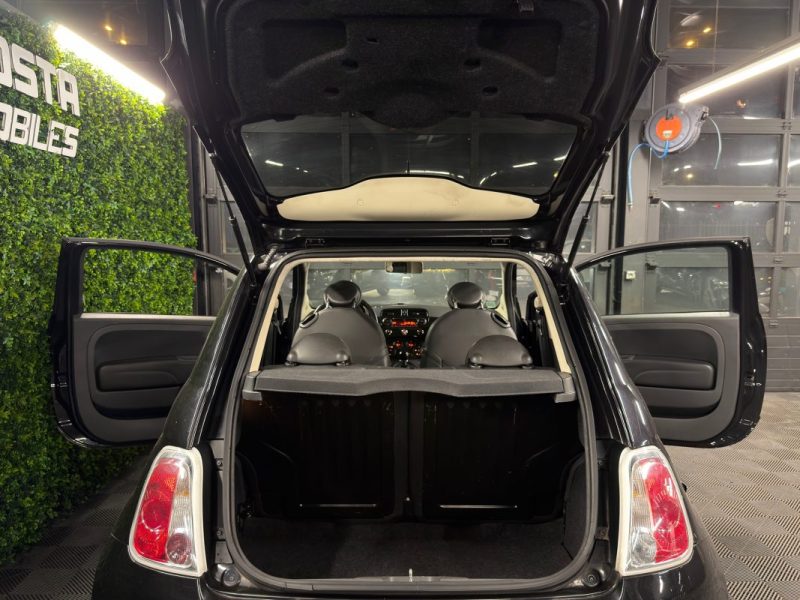 FIAT 500 II LOUNGE 1.2 69 Cv 1ERE MAIN 33 200 Kms INTERIEUR CUIR TOIT PANO CritAir1 - GARANTIE 1 AN