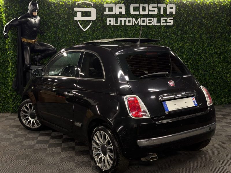 FIAT 500 II LOUNGE 1.2 69 Cv 1ERE MAIN 33 200 Kms INTERIEUR CUIR TOIT PANO CritAir1 - GARANTIE 1 AN