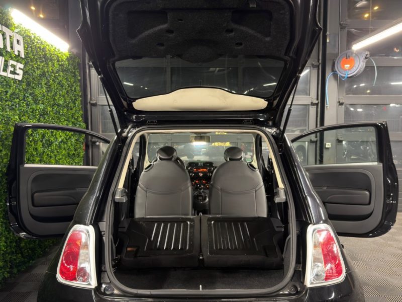 FIAT 500 II LOUNGE 1.2 69 Cv 1ERE MAIN 33 200 Kms INTERIEUR CUIR TOIT PANO CritAir1 - GARANTIE 1 AN