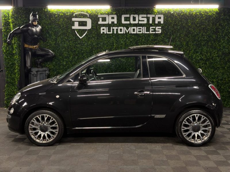 FIAT 500 II LOUNGE 1.2 69 Cv 1ERE MAIN 33 200 Kms INTERIEUR CUIR TOIT PANO CritAir1 - GARANTIE 1 AN