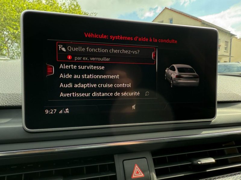AUDI S5 SPORTBACK 3.0 V6 TFSI 354 QUATTRO BVA8*SIEGES RS*B&O*PANO*VIRTUAL*CAMERA*ACC* 2017