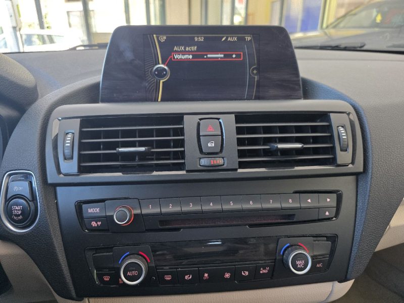 B.M.W. SERIE 1 120D 184CH LOUNGE PLUS BA ANNEE 2014 86000KM