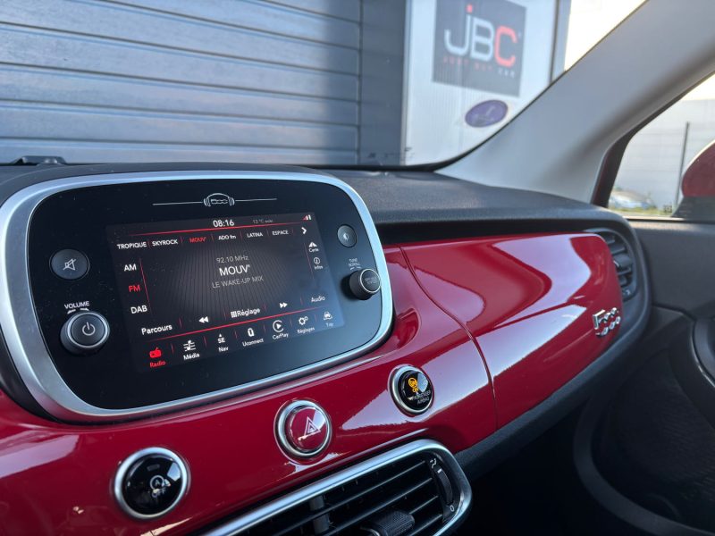 FIAT 500X 1.3I  TURBO CROSS 150CH -BOITE AUTOMATIQUE DCT