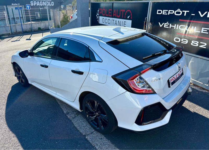 HONDA CIVIC 1.0 I-VTEC 129CH EXECUTIVE CVT 5P 2018 BVA