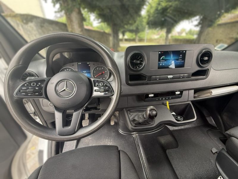 MERCEDES-BENZ SPRINTER  3-T FOURGON 314 CDI CABINE APPRO / 6 PLACES / CARPLAY / 17400 HT / 1ERE MAIN   2021