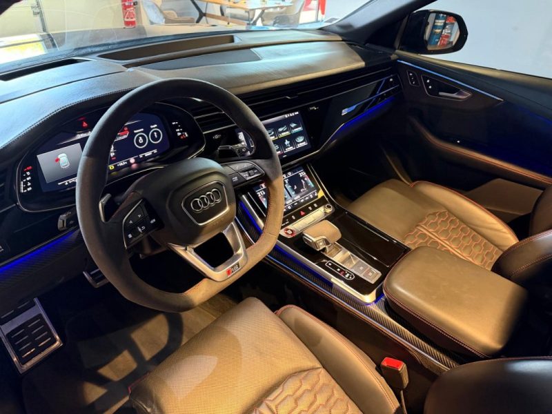 AUDI RS Q8 4.0L TFSI 600 QUATTRO ECHAPP SPORT/TETE HAUTE/B.O/PACK RS DESIGN