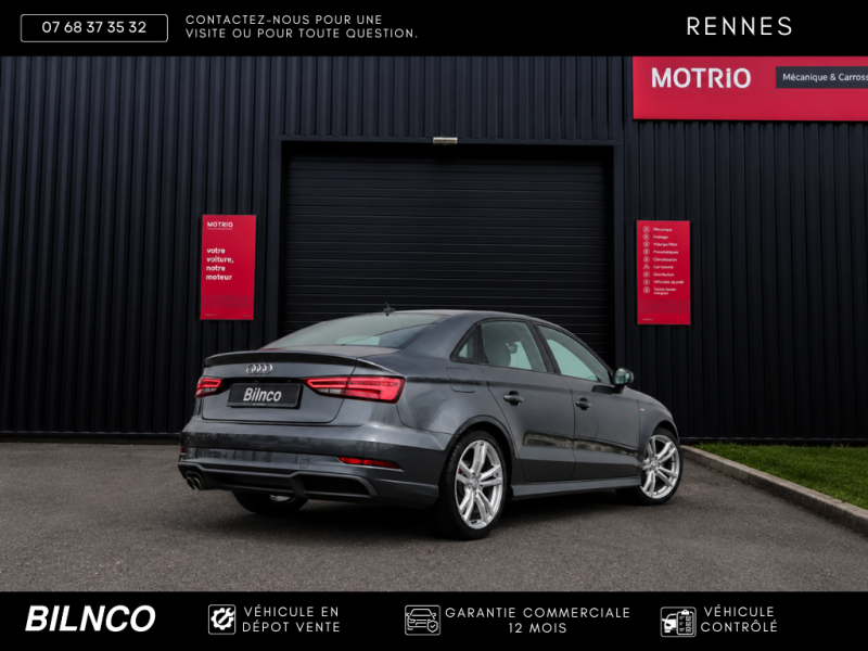 AUDI A3 Berline 35 TFSI 150ch Sport S tronic 7 Euro6d-T