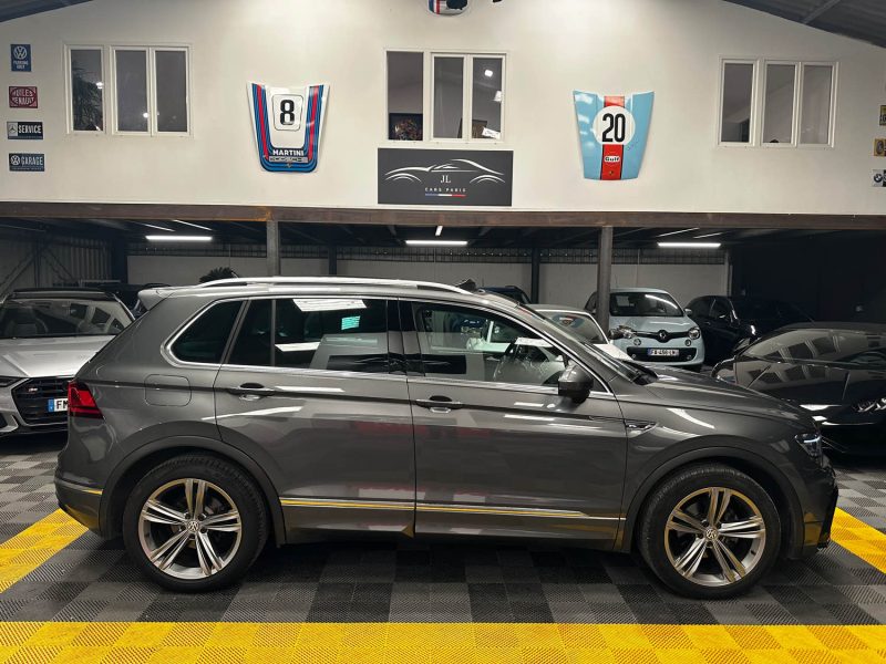 MAGNIFIQUE TIGUAN TDI 150 CH CARAT R-LINE (FULL SUIVI VOLKSWAGEN, TOIT OUVRANT, CARPLAY, DYNAUDIO)