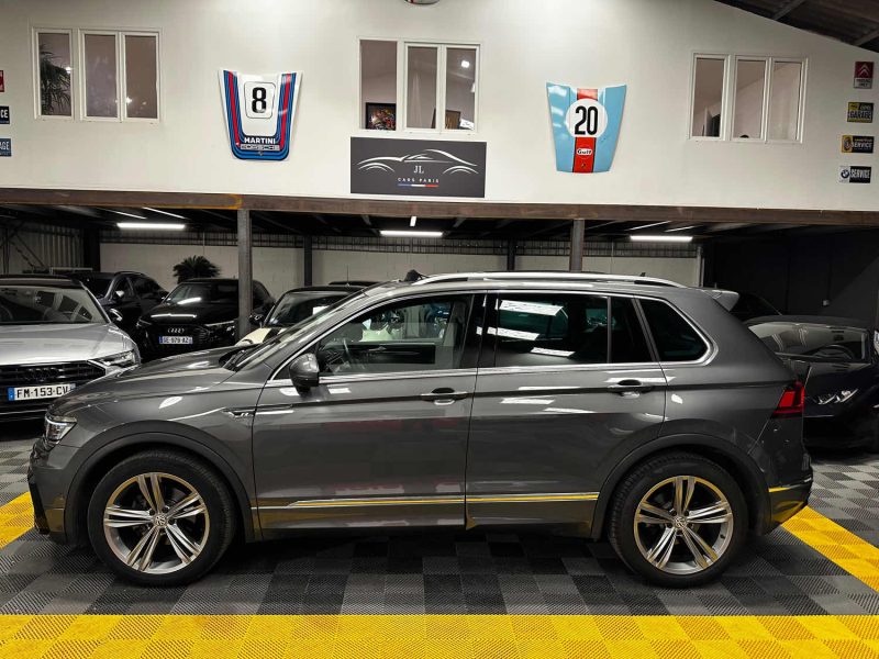 MAGNIFIQUE TIGUAN TDI 150 CH CARAT R-LINE (FULL SUIVI VOLKSWAGEN, TOIT OUVRANT, CARPLAY, DYNAUDIO)