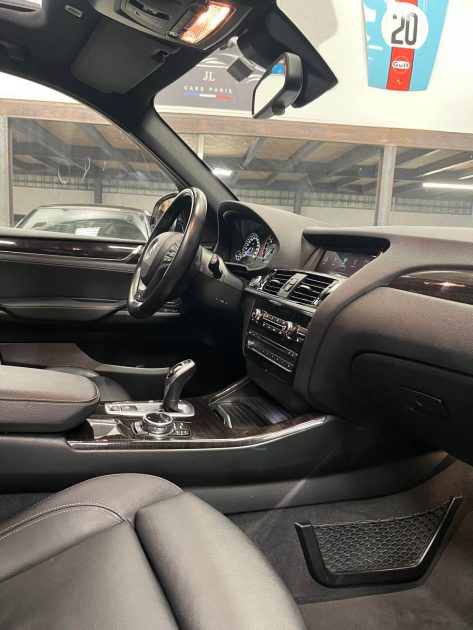 BMW X3 35D PACK M 3.0 313CH (TOIT OUVRANT,ATTELAGE,SIÈGES ÉLECTRIQUES CHAUFFANTS,SONO HARMAN KARDON)