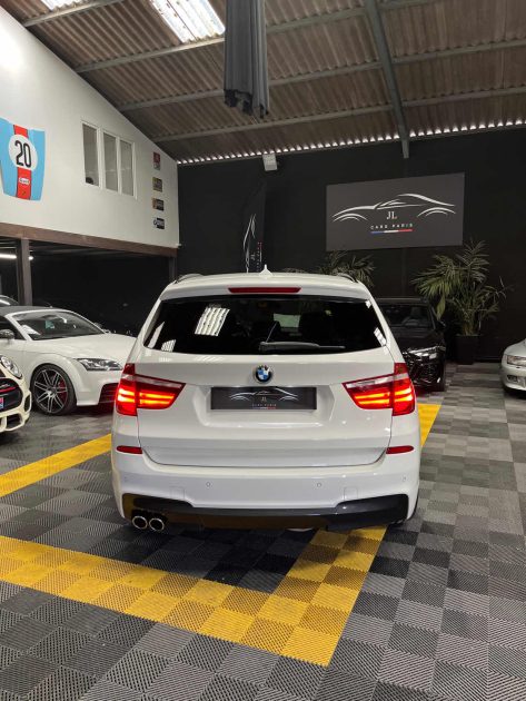 BMW X3 35D PACK M 3.0 313CH (TOIT OUVRANT,ATTELAGE,SIÈGES ÉLECTRIQUES CHAUFFANTS,SONO HARMAN KARDON)