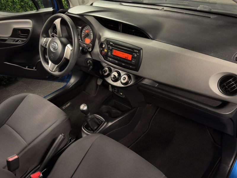 TOYOTA YARIS III PHASE 2 1.0 VVTI 69Cv 5 PORTES / CRIT'AIR 1 - GARANTIE 1 AN