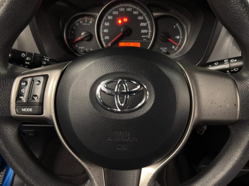 TOYOTA YARIS III PHASE 2 1.0 VVTI 69Cv 5 PORTES / CRIT'AIR 1 - GARANTIE 1 AN