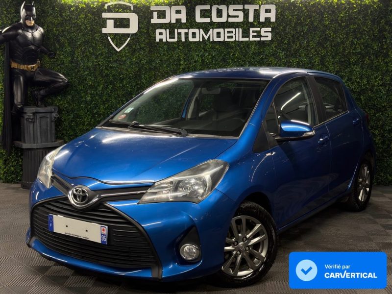 TOYOTA YARIS III PHASE 2 1.0 VVTI 69Cv 5 PORTES / CRIT'AIR 1 - GARANTIE 1 AN